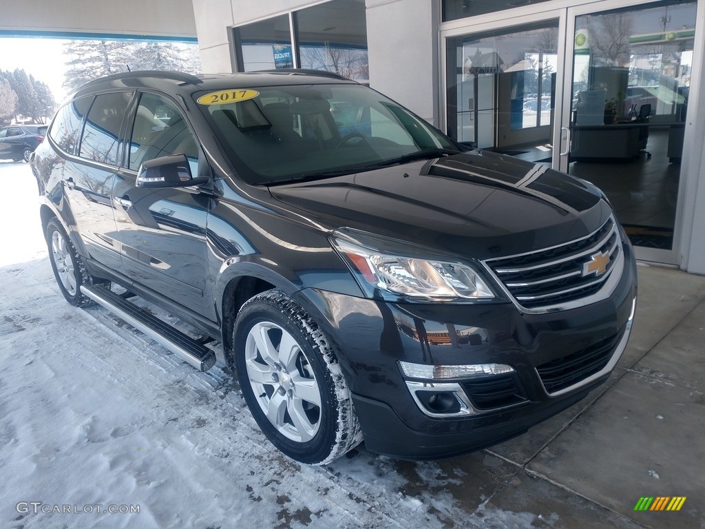 2017 Traverse LT AWD - Tungsten Metallic / Ebony photo #2