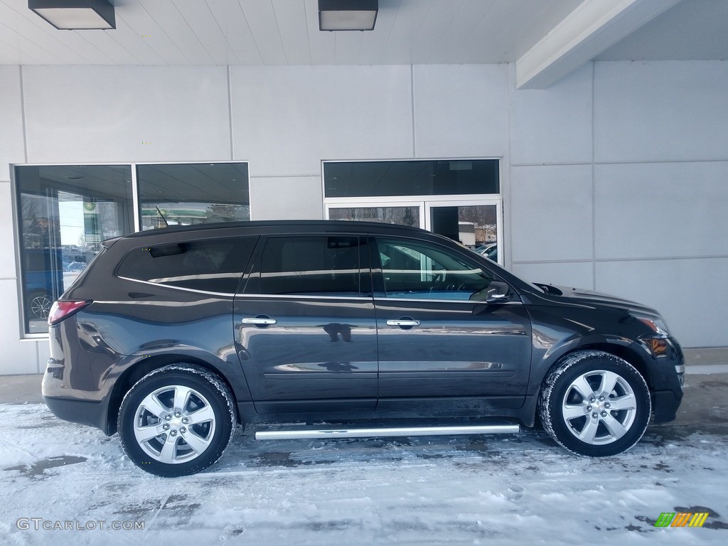 2017 Traverse LT AWD - Tungsten Metallic / Ebony photo #3