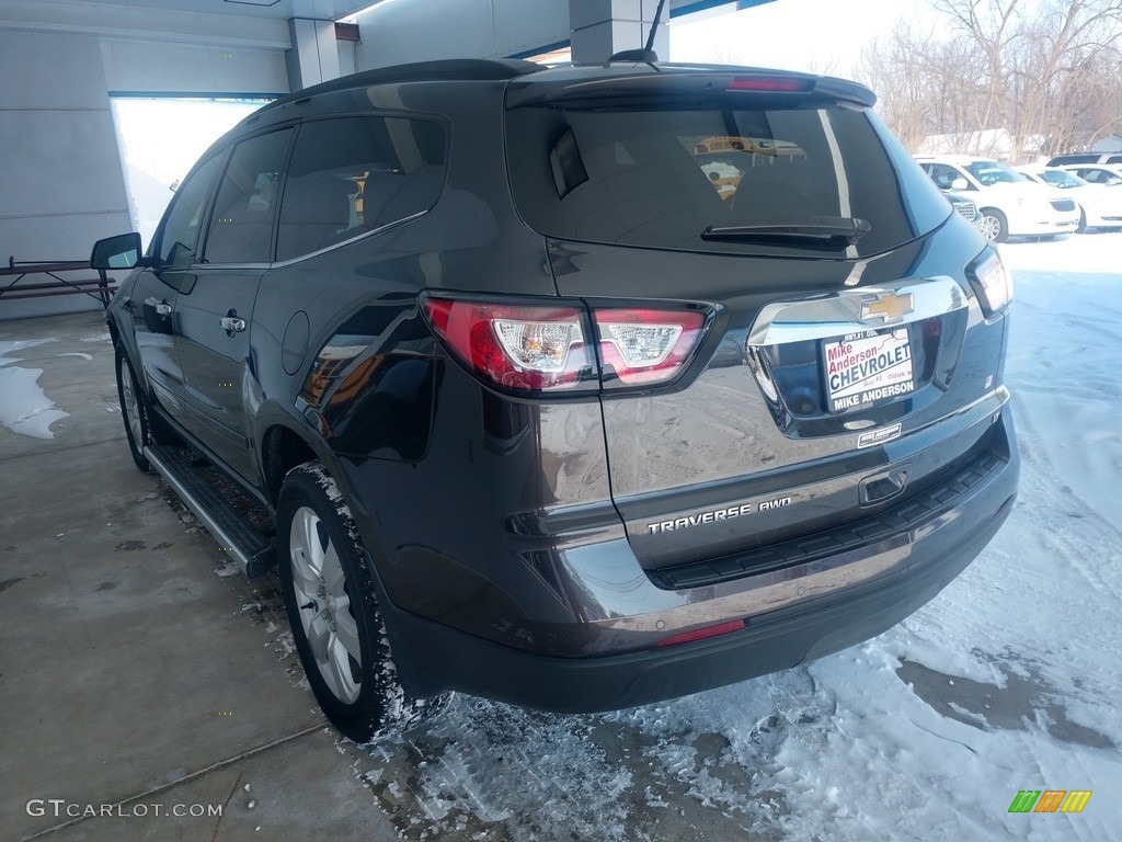 2017 Traverse LT AWD - Tungsten Metallic / Ebony photo #8