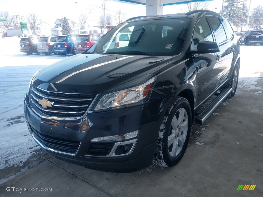 2017 Traverse LT AWD - Tungsten Metallic / Ebony photo #9