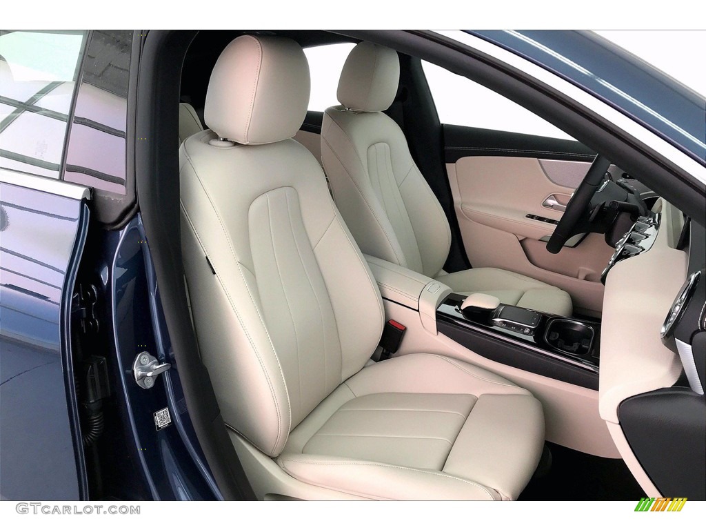 2021 CLA 250 Coupe - Denim Blue Metallic / Macchiato Beige photo #5