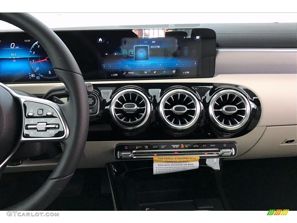 2021 CLA 250 Coupe - Denim Blue Metallic / Macchiato Beige photo #6