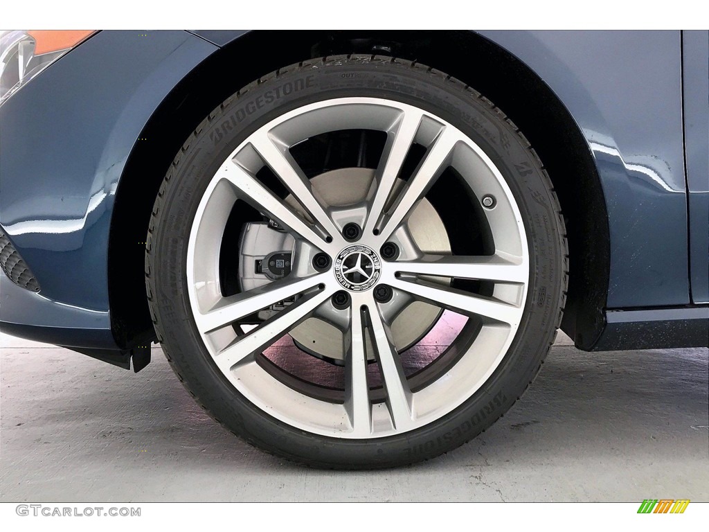 2021 CLA 250 Coupe - Denim Blue Metallic / Macchiato Beige photo #9