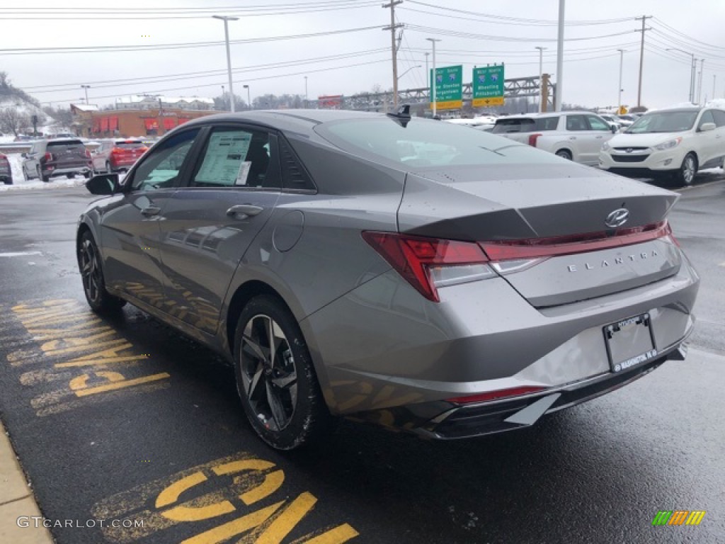 2021 Elantra SEL - Fluid Metal / Black photo #3