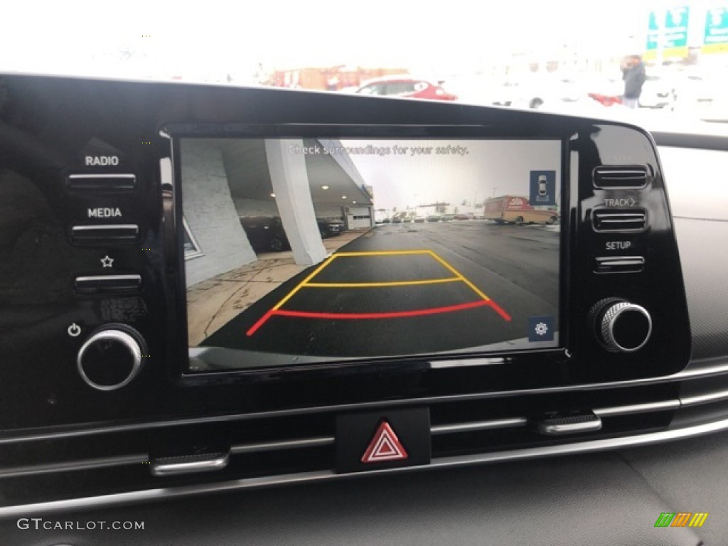 2021 Elantra SEL - Fluid Metal / Black photo #8