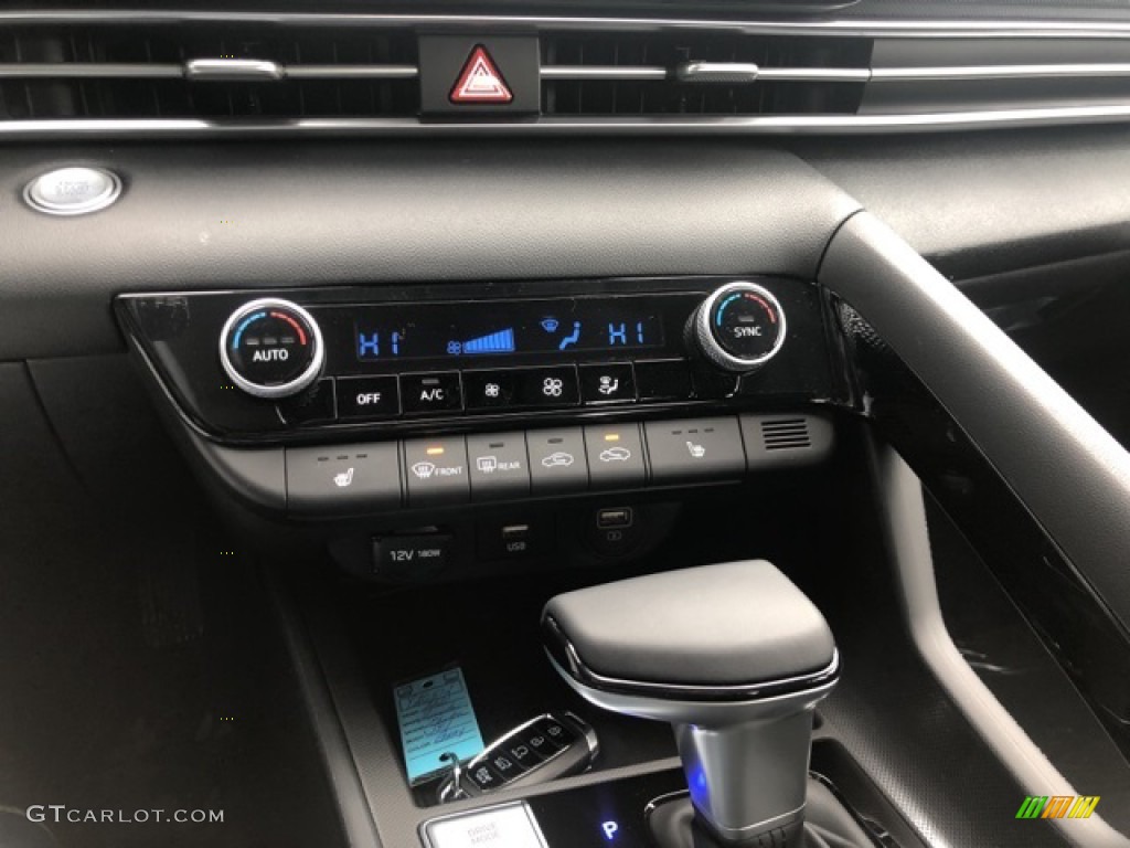 2021 Elantra SEL - Fluid Metal / Black photo #10