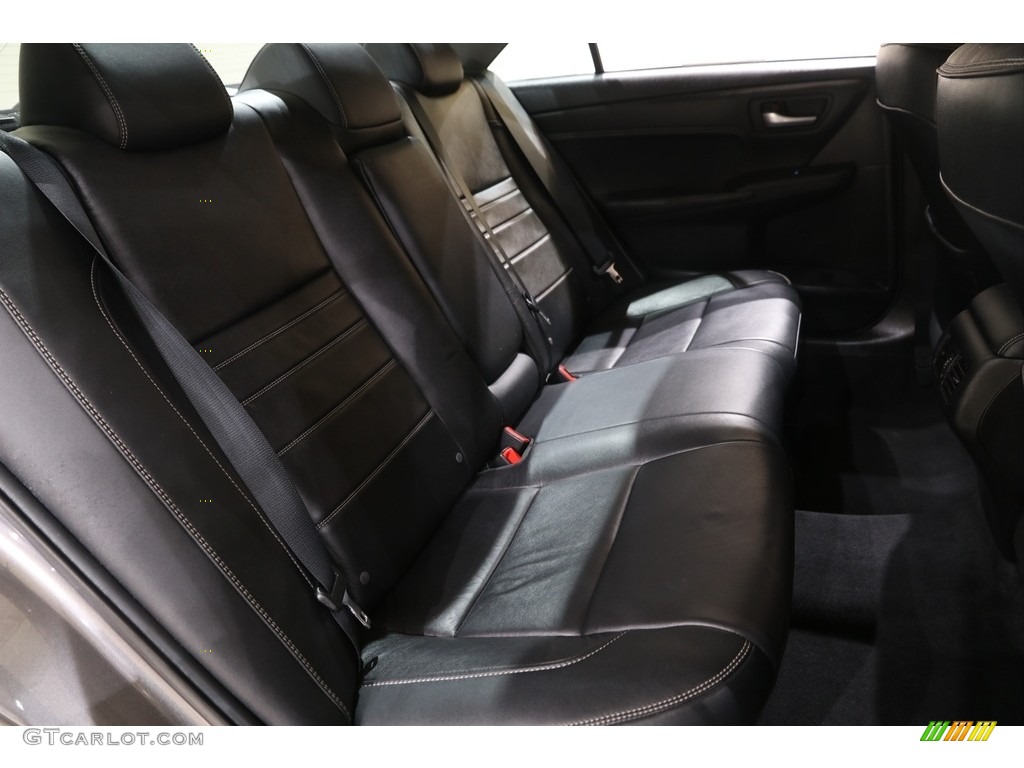 2015 Camry XLE V6 - Predawn Gray Mica / Black photo #18