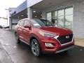 2021 Red Crimson Hyundai Tucson SEL AWD  photo #1