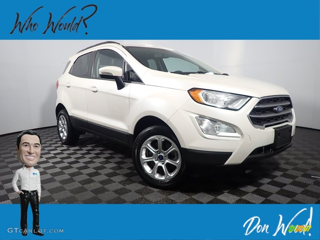 Diamond White Ford EcoSport