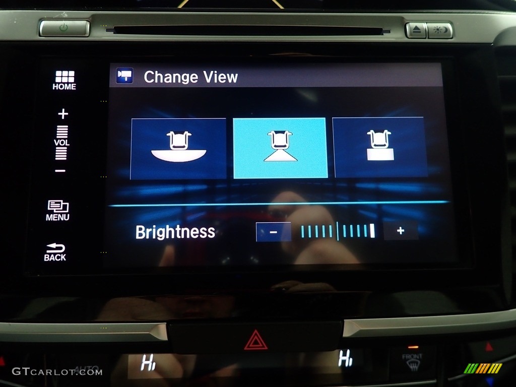 2017 Accord EX-L V6 Sedan - Modern Steel Metallic / Gray photo #6