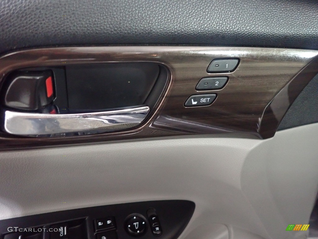 2017 Accord EX-L V6 Sedan - Modern Steel Metallic / Gray photo #26