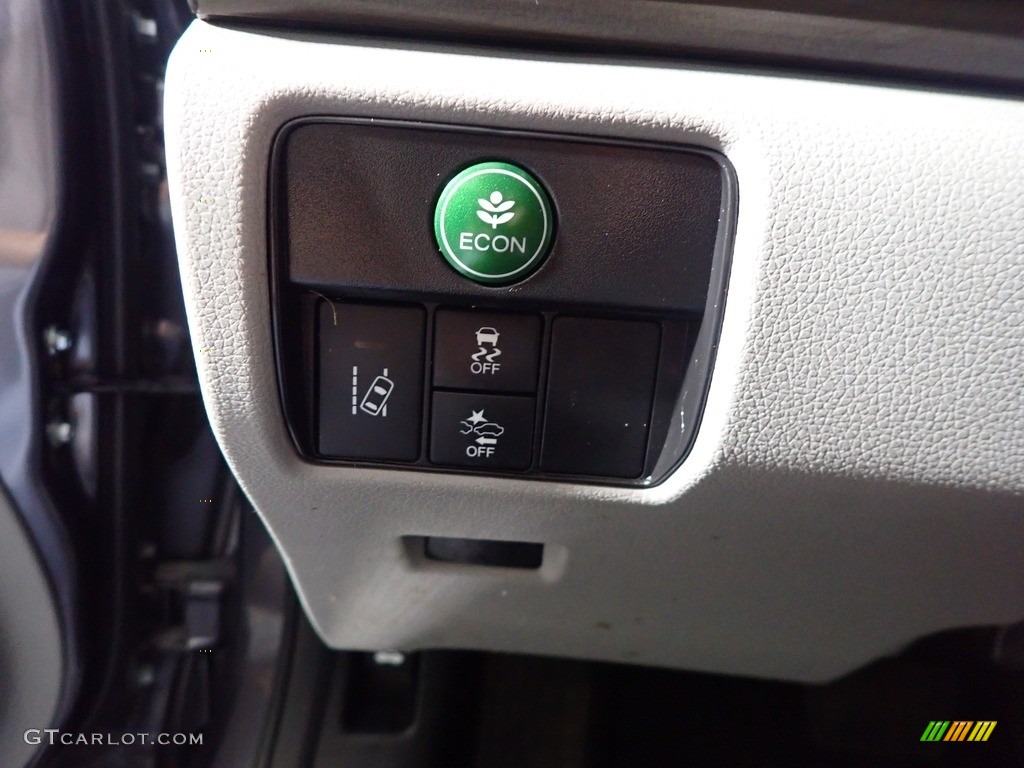 2017 Accord EX-L V6 Sedan - Modern Steel Metallic / Gray photo #36