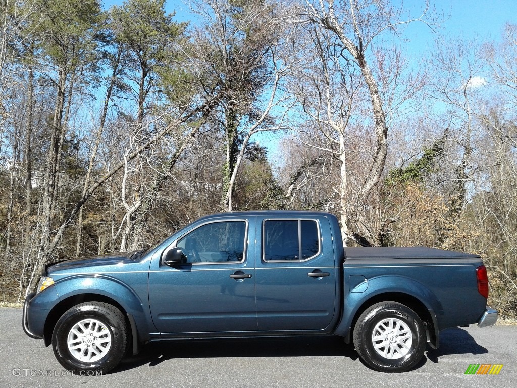 Arctic Blue Metallic 2019 Nissan Frontier SV Crew Cab 4x4 Exterior Photo #141154253