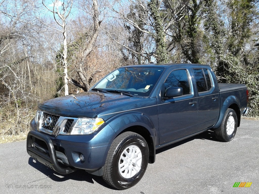 Arctic Blue Metallic 2019 Nissan Frontier SV Crew Cab 4x4 Exterior Photo #141154275