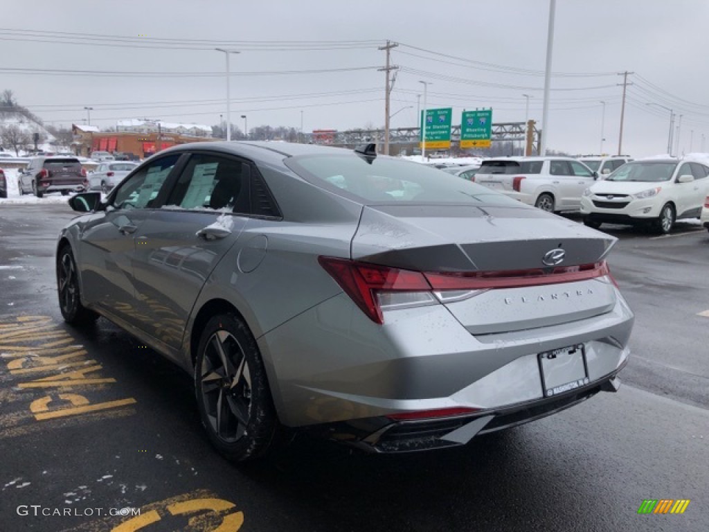 2021 Elantra SEL - Shimmering Silver Pearl / Black photo #3