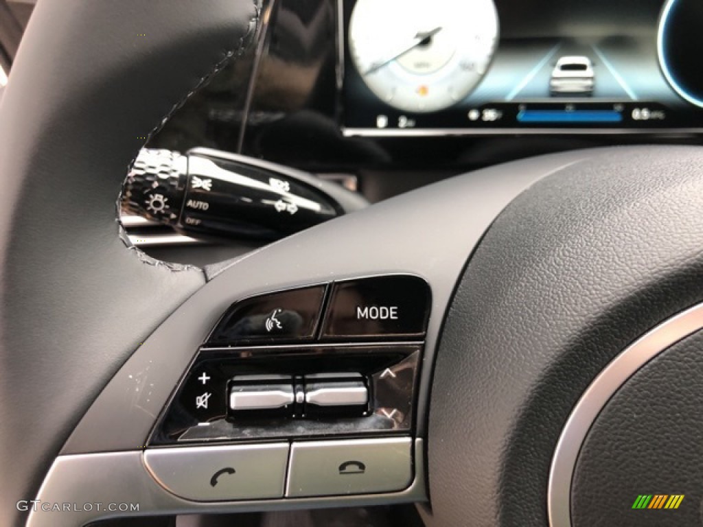 2021 Elantra SEL - Shimmering Silver Pearl / Black photo #11