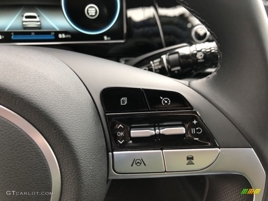 2021 Elantra SEL - Shimmering Silver Pearl / Black photo #12