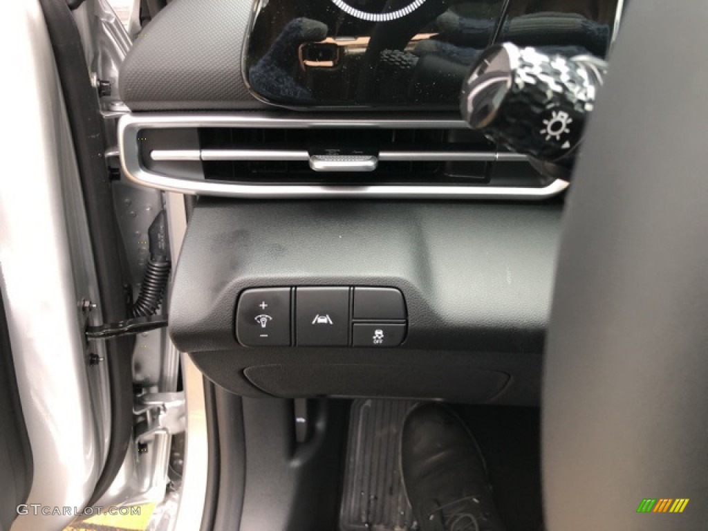2021 Elantra SEL - Shimmering Silver Pearl / Black photo #13