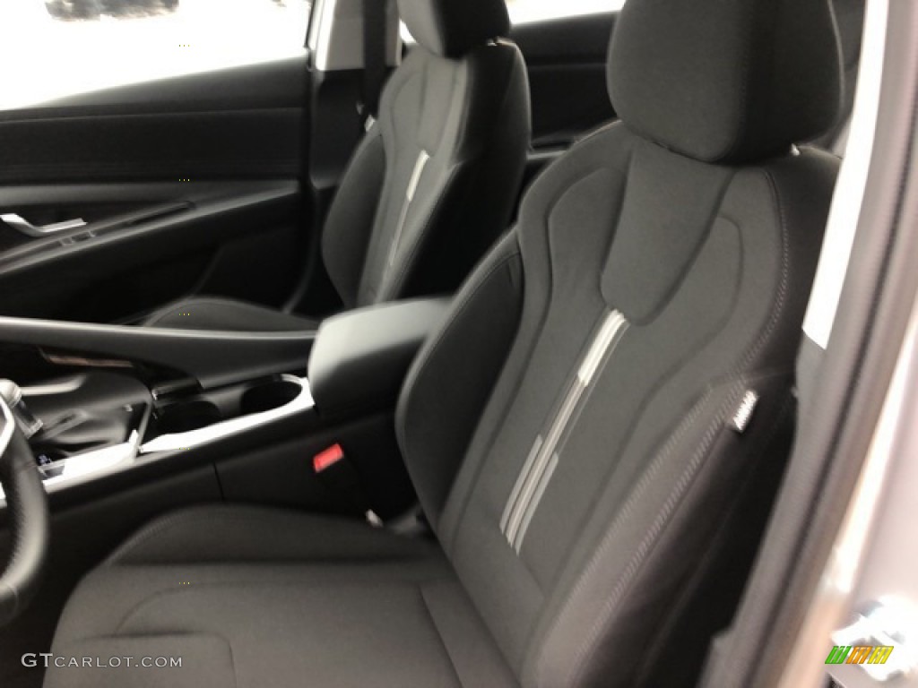 2021 Elantra SEL - Shimmering Silver Pearl / Black photo #15