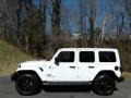 Bright White 2021 Jeep Wrangler Unlimited Sahara Altitude 4x4