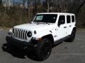 Bright White - Wrangler Unlimited Sahara Altitude 4x4 Photo No. 2