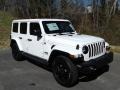 Bright White - Wrangler Unlimited Sahara Altitude 4x4 Photo No. 4