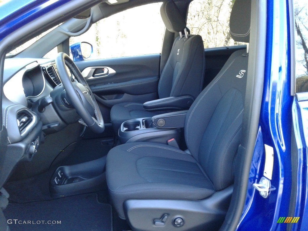 2021 Pacifica Touring AWD - Ocean Blue Metallic / Black photo #10
