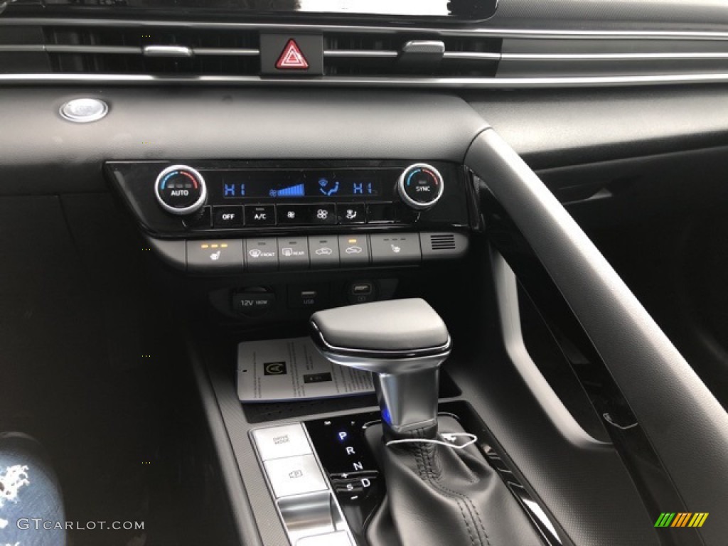 2021 Elantra SEL - Shimmering Silver Pearl / Black photo #8