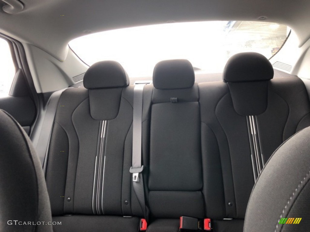 2021 Elantra SEL - Shimmering Silver Pearl / Black photo #15