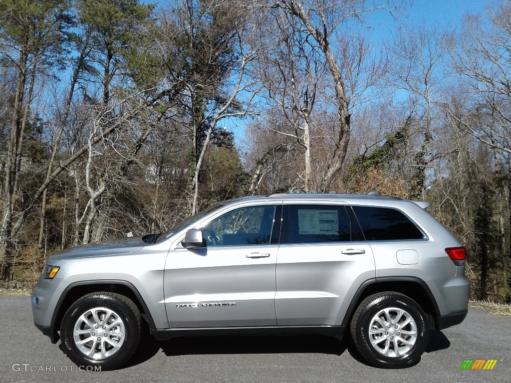 Billet Silver Metallic 2021 Jeep Grand Cherokee Laredo 4x4 Exterior Photo #141155706