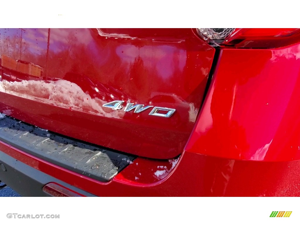 2021 Explorer XLT 4WD - Rapid Red Metallic / Sandstone photo #9