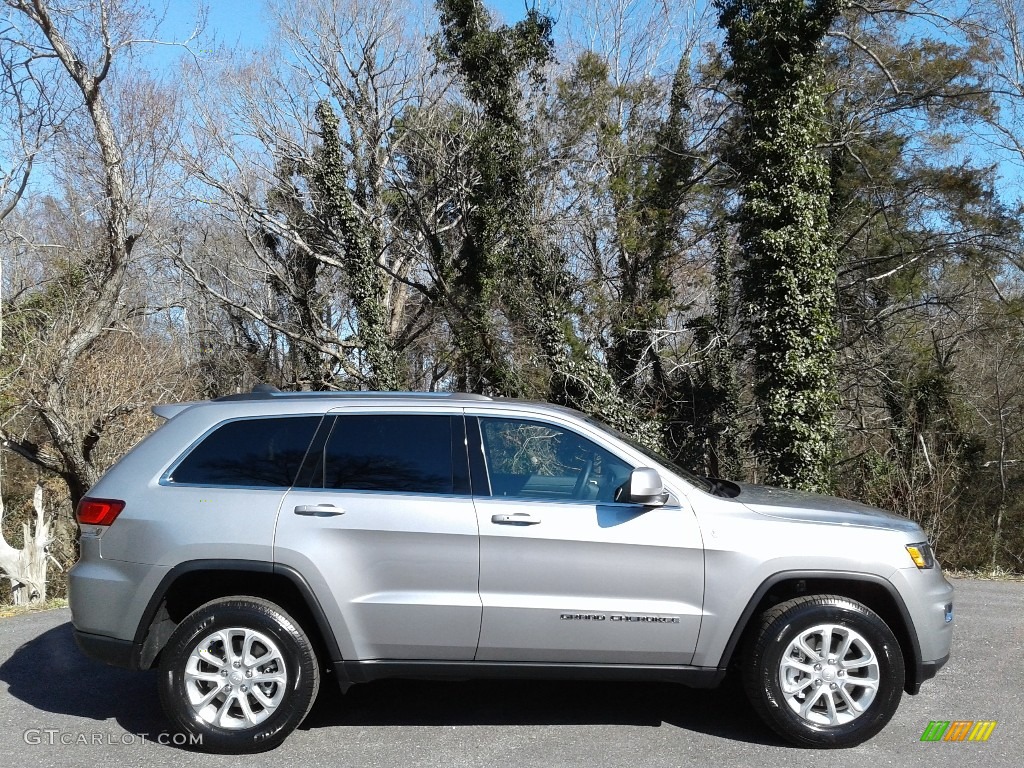 Billet Silver Metallic 2021 Jeep Grand Cherokee Laredo 4x4 Exterior Photo #141155805