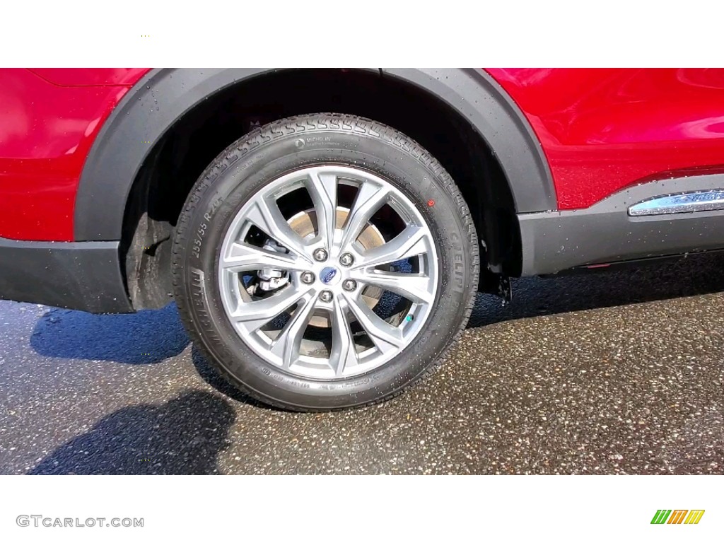 2021 Explorer XLT 4WD - Rapid Red Metallic / Sandstone photo #22