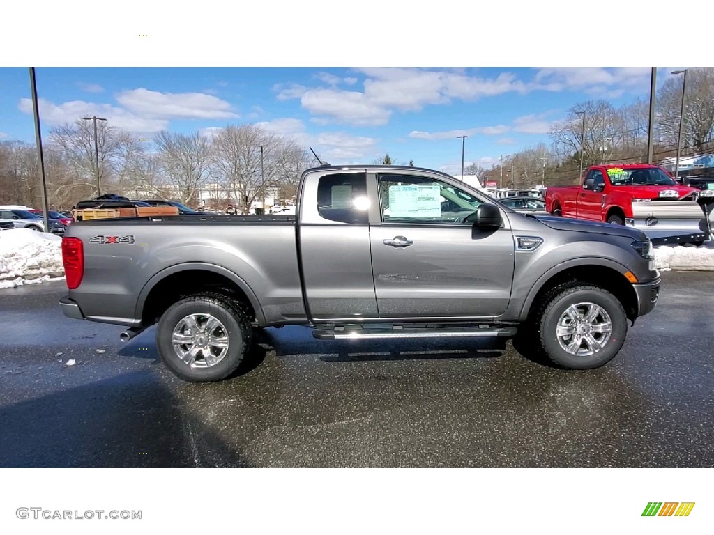 Carbonized Gray Metallic 2021 Ford Ranger XLT SuperCab 4x4 Exterior Photo #141156201