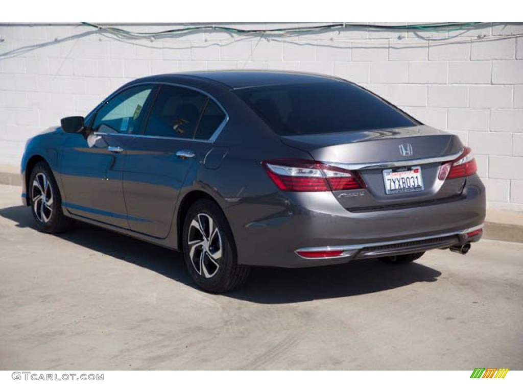2017 Accord LX Sedan - Modern Steel Metallic / Black photo #2