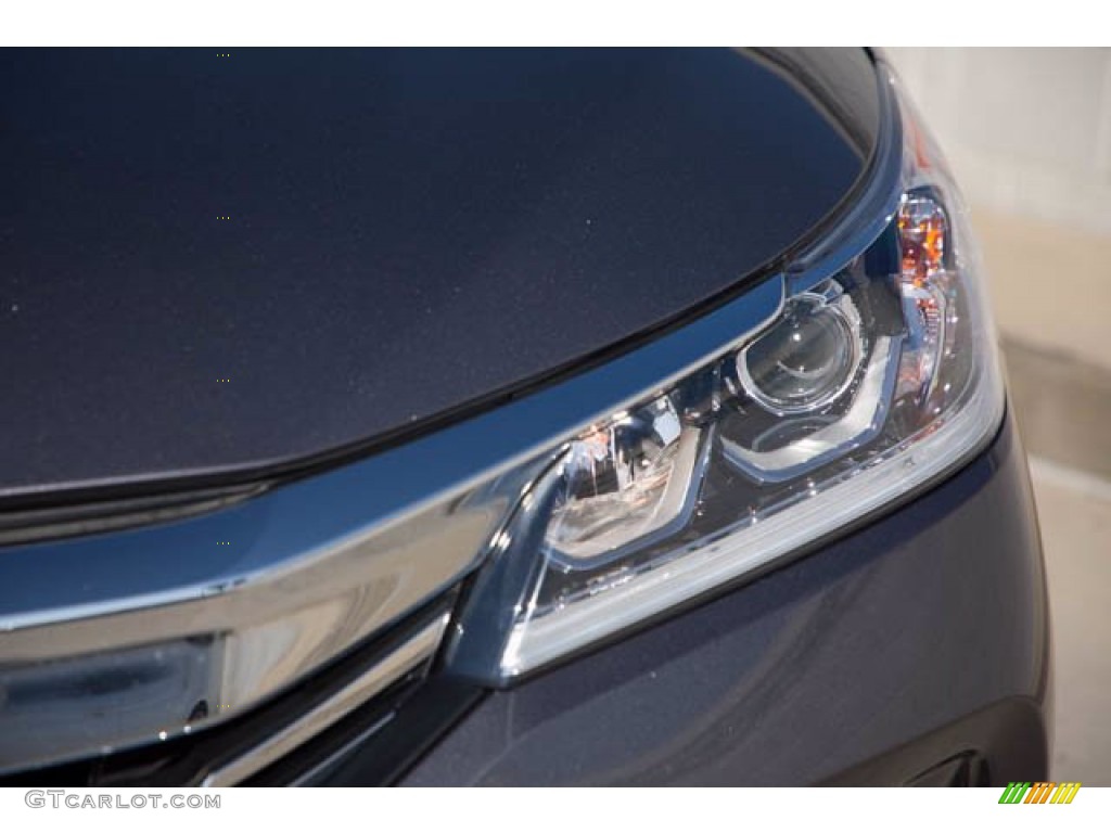 2017 Accord LX Sedan - Modern Steel Metallic / Black photo #9