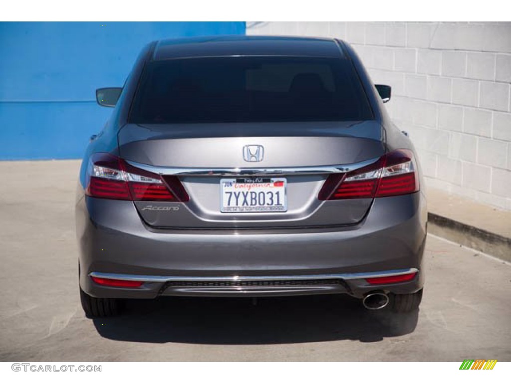 2017 Accord LX Sedan - Modern Steel Metallic / Black photo #11