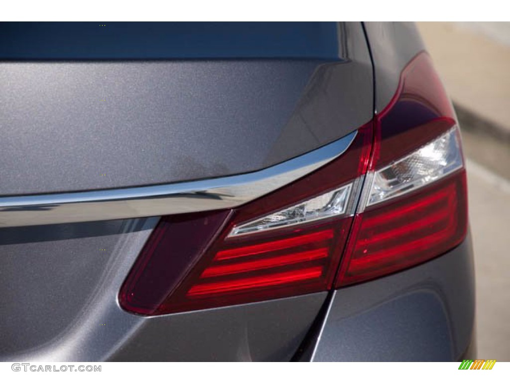 2017 Accord LX Sedan - Modern Steel Metallic / Black photo #13