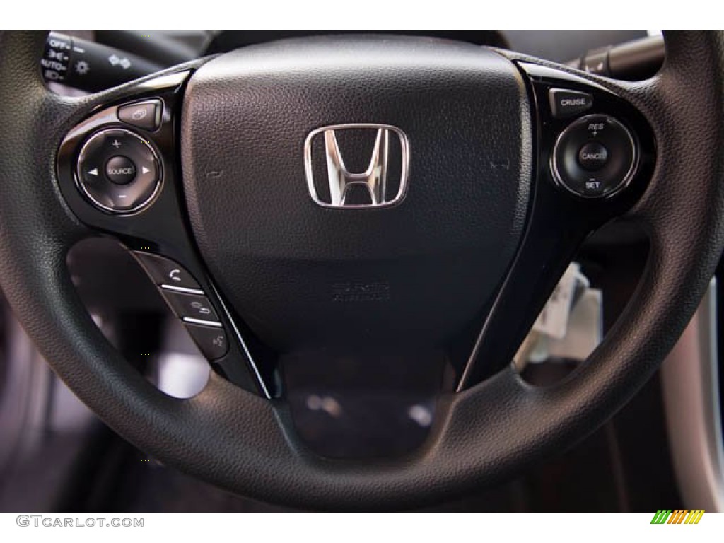 2017 Accord LX Sedan - Modern Steel Metallic / Black photo #15