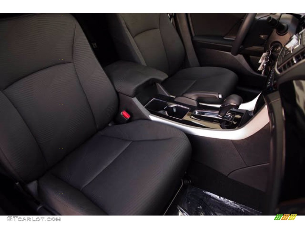 2017 Accord LX Sedan - Modern Steel Metallic / Black photo #23