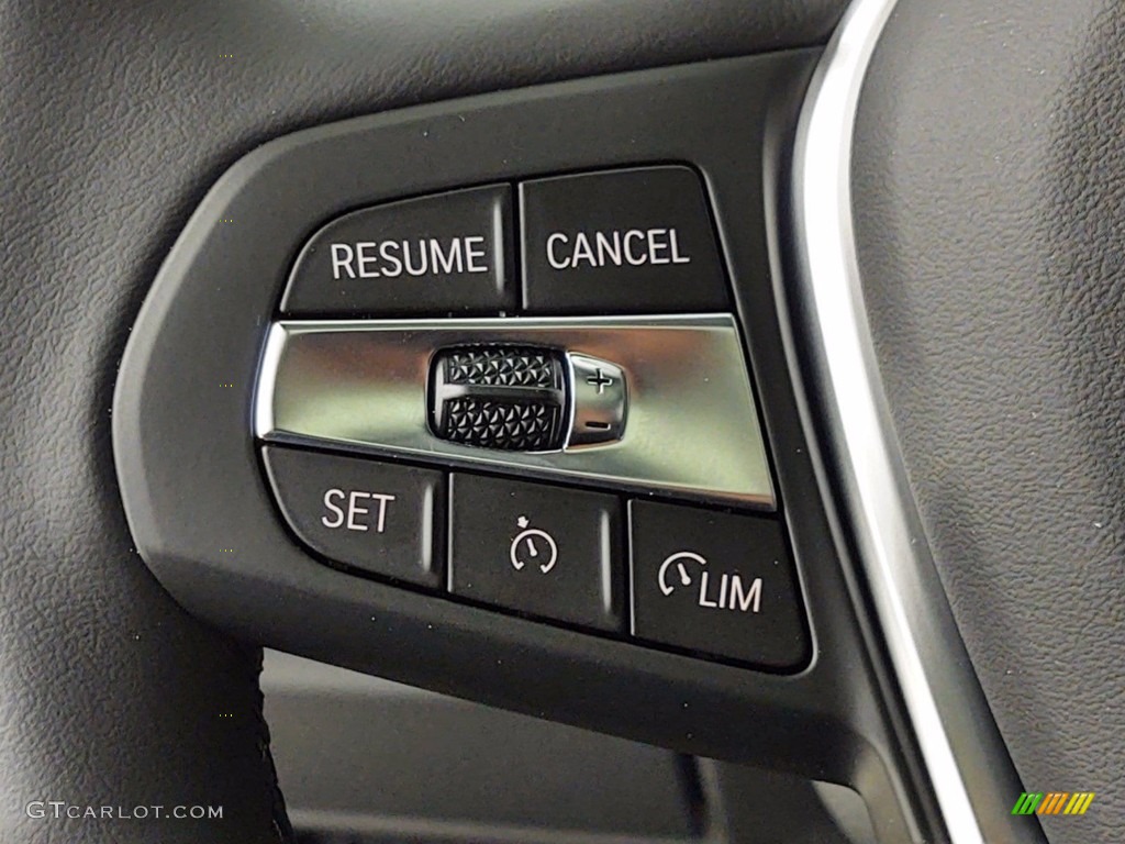2021 BMW 4 Series 430i Coupe Black Steering Wheel Photo #141156678