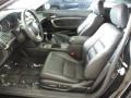 Black 2009 Honda Accord EX-L Coupe Interior Color