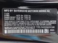 668: Jet Black 2021 BMW 4 Series 430i Coupe Color Code