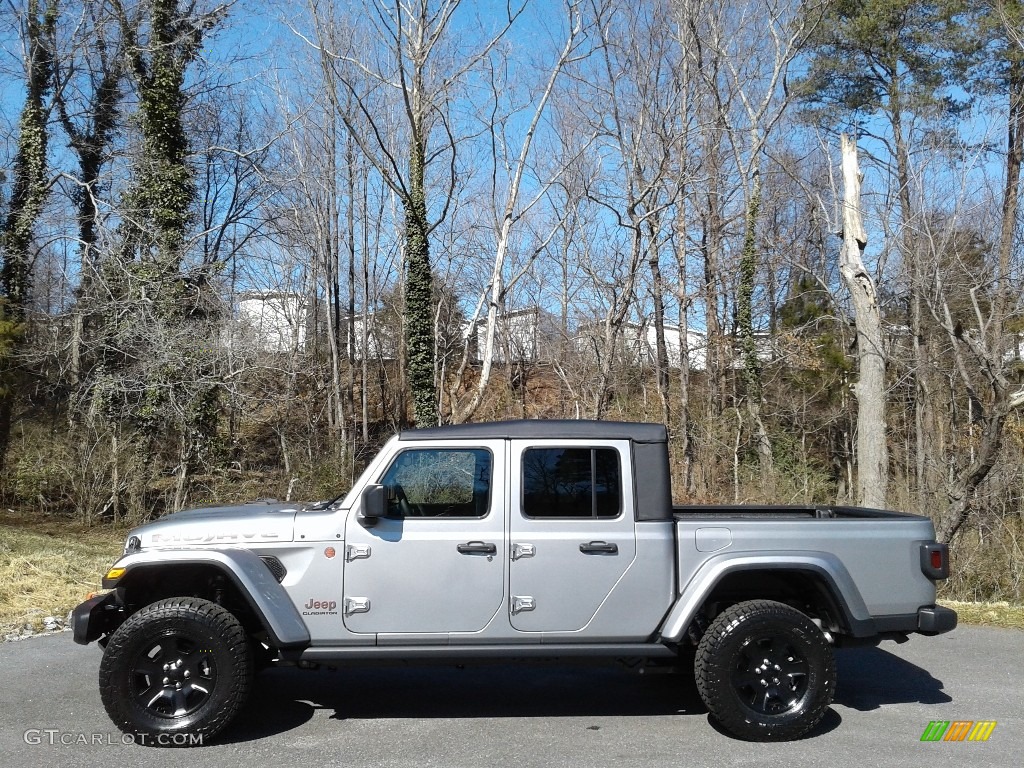 2021 Gladiator Mojave 4x4 - Billet Silver Metallic / Black photo #1
