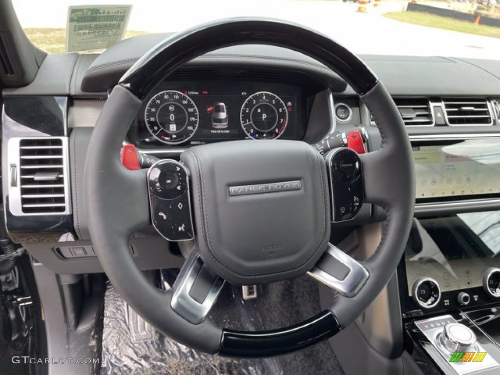 2021 Land Rover Range Rover SV Autobiography Dynamic Black Steering Wheel Photos