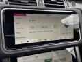 2021 Land Rover Range Rover Ebony Interior Audio System Photo