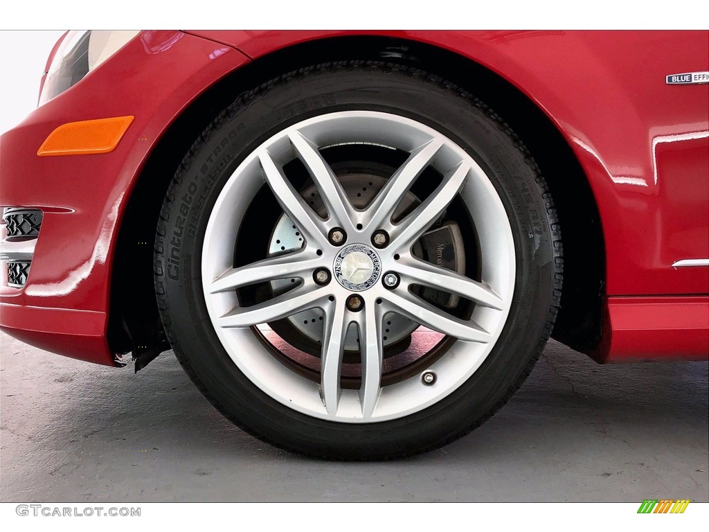 2012 C 250 Sport - Mars Red / Black photo #8