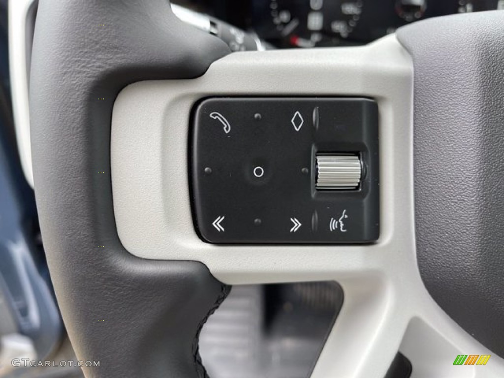 2021 Land Rover Defender 110 SE Acorn Steering Wheel Photo #141157908