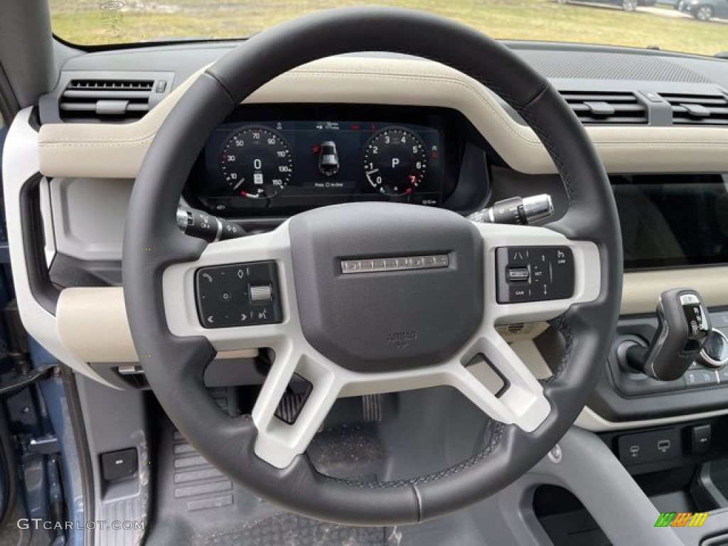 2021 Land Rover Defender 110 SE Acorn Steering Wheel Photo #141157932