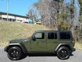 2021 Sarge Green Jeep Wrangler Unlimited Sport Altitude 4x4  photo #1